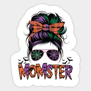 Momster Mom Halloween Sticker